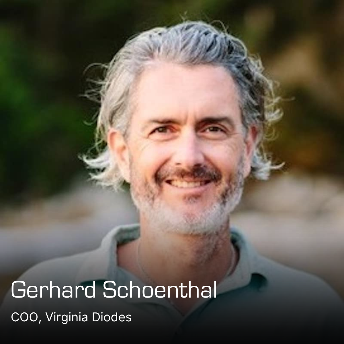 Gerhard Schoenthal with name