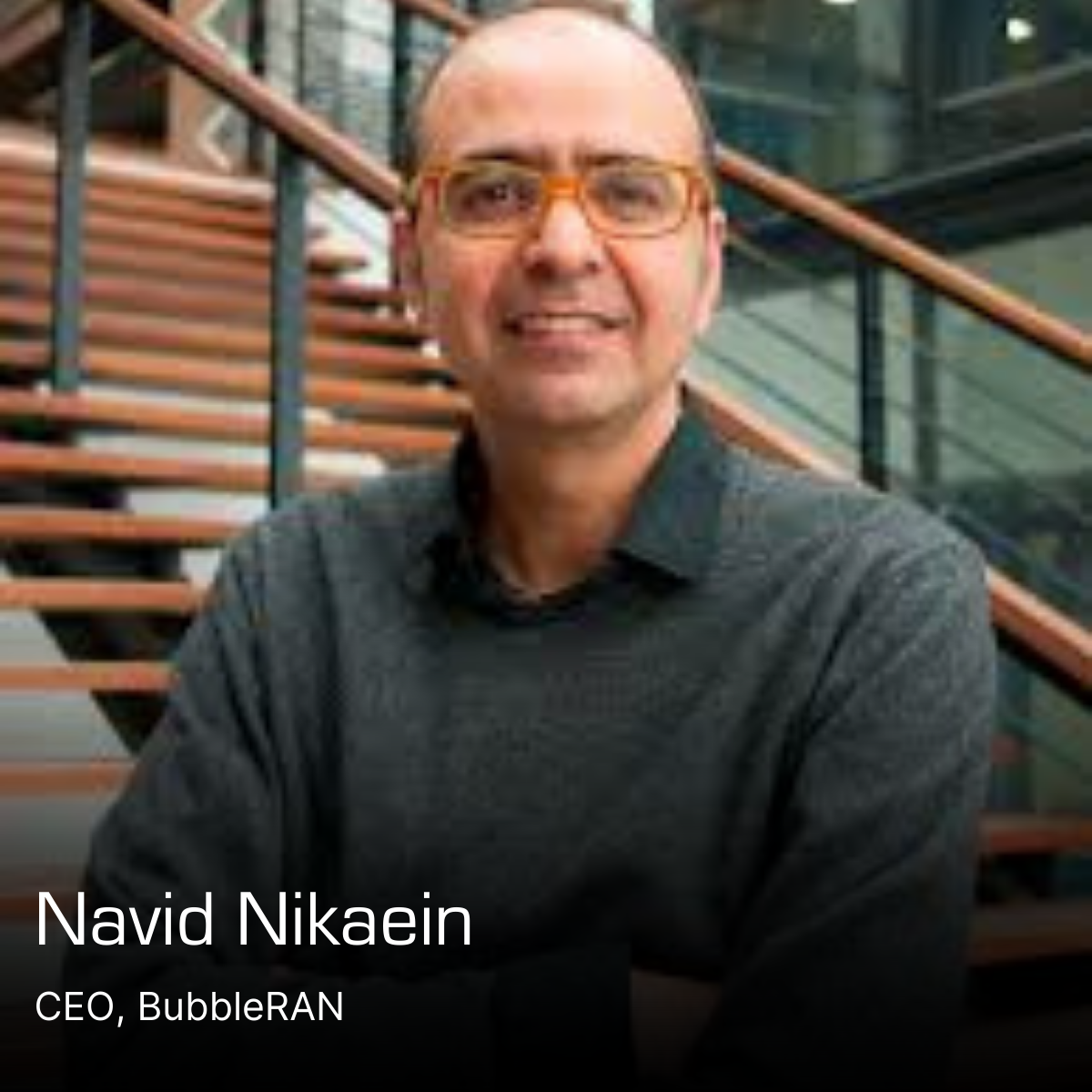 Navid Nikaein With Name